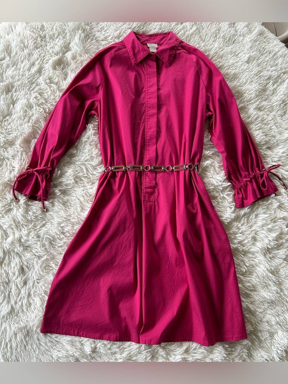 Chico’s | Fuchsia Cotton Dress